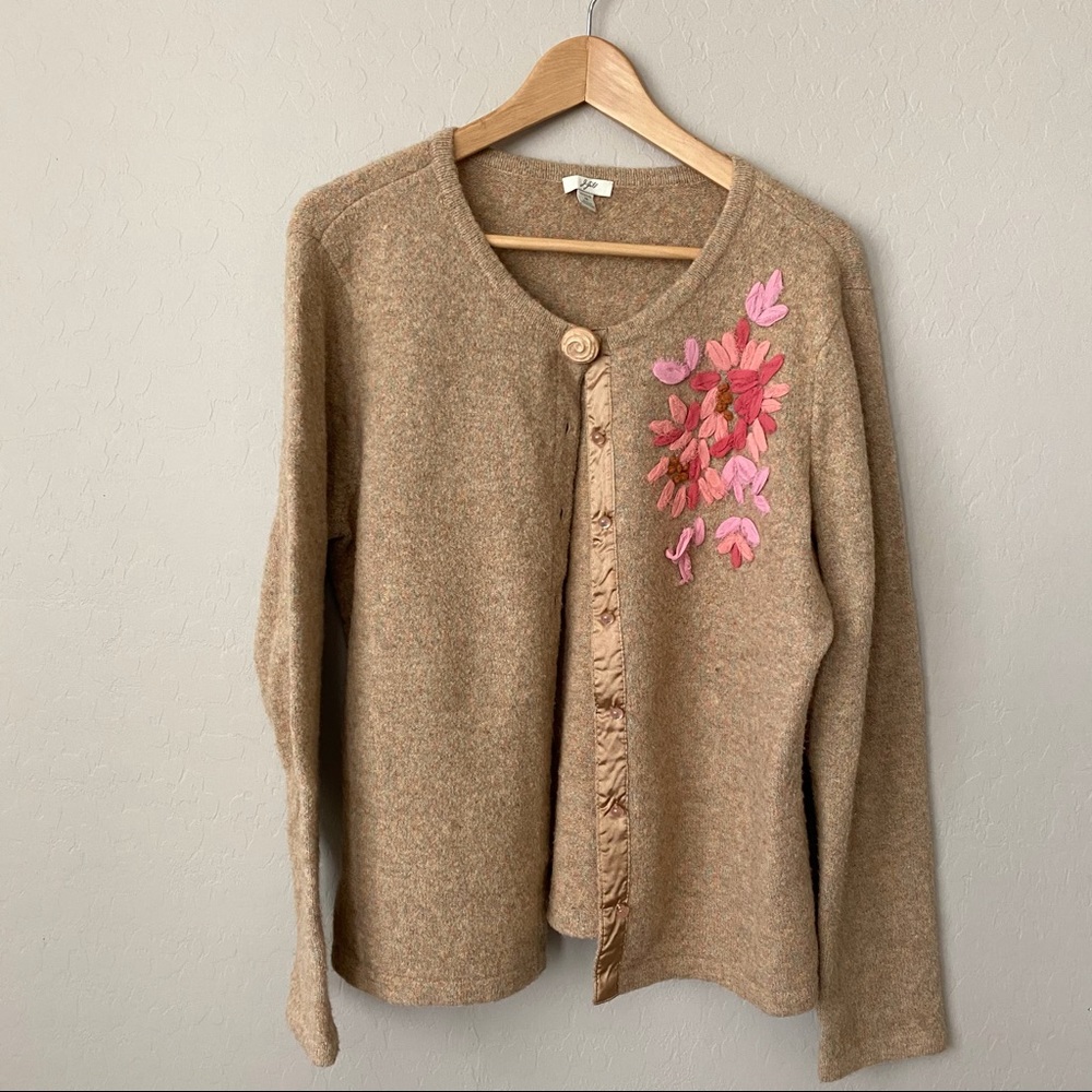 Sweater Cardigan Vintage Button